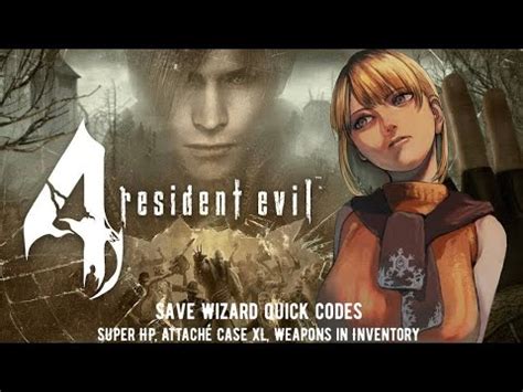 Note 1 With this game, it requires Code Breaker PS2 V7. . Resident evil 4 save wizard ps4 quick codes